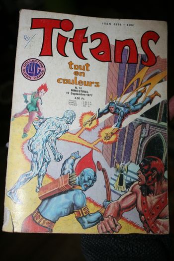 Vintage Titans Comics from 1977-1981