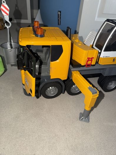 Bruder crane truck brand new