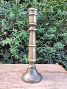 Victorian Solid Brass 10" Candlestick (1.5kgs)