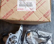 Genuine Toyota 4age, Water Pump Assy, 16110-19195, Aisin