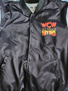 WCW wrestling Jacket signed by Eric Bischoff