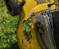 Lawn mower for parts