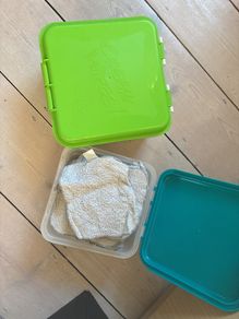 Reusable cotton cheeky wipes set