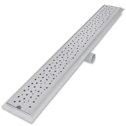 Linear Shower Drain 2 pcs  Bubble 930x140 mm Stainless Steel