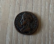 1675 Copper Farthing of Charles II