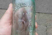 Vintage Downs Ennis codd neck bottle