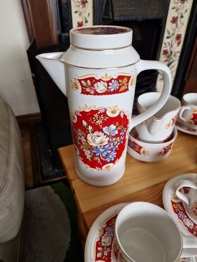 mid-century retro coffee set