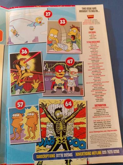 Simpsons comic