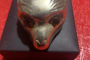 Antique Silver Monkey Head