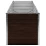 Garden Raised Bed Brown 240x80x77 cm Galvanised Steel Image 4