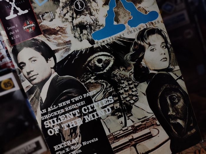 X-Files ! Issue #8! Drawn in Manga Style ! 1995 ! by Topps !