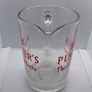 Vintage : Smoke Player's They Taste Better : 1950s Glass Water Jug Image 5