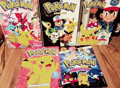 Pokemon Annuals X5.