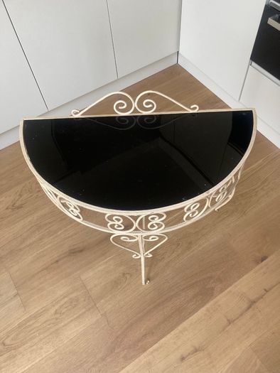 Vintage Console / Demi Lune Table
