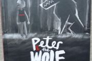 Hardback book, Peter and the Wolf, Gavin Friday.Book