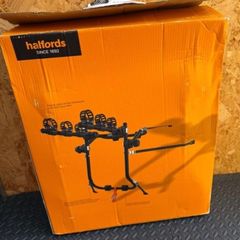 halfords 3 bike, bike rack