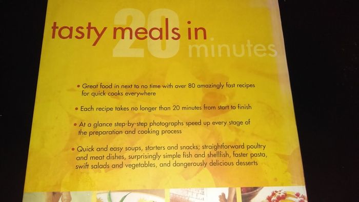 Tasty Meals In 20 Minutes - 70 Fast & Fantastic Recipes.
