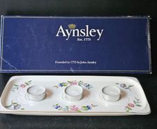 RARE Aynsley "Pembroke" Tealight Candle Holder