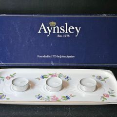 RARE Aynsley "Pembroke" Tealight Candle Holder