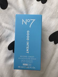no7 good intent micro shot spicule glow serum 48ml