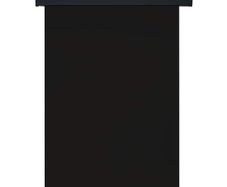 Balcony Side Awning 125x250 cm Black