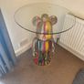 Unique interior design table - glass top Image 2