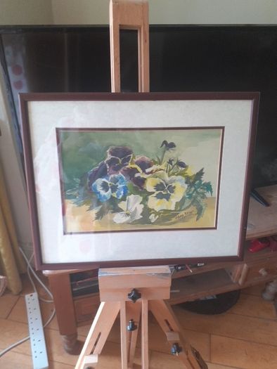 Oil painting.