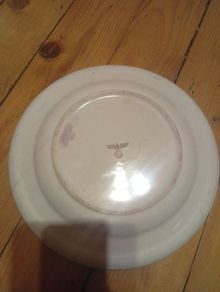 ww2 German  plate