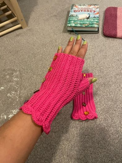 Handmade Fingerless Gloves