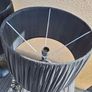 Beautiful pair of black table lamps Image 2