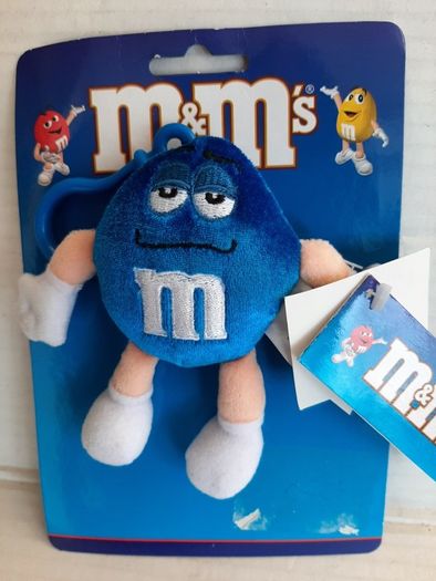 New vingtage M&M orange plush character 2001