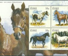 2011 Ireland Irish Horse Commemorative Stamps Miniature Sheet Mint Never Hinged (MNH)