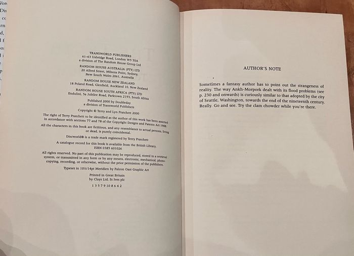 DISCWORLD The Truth by Terry Pratchett