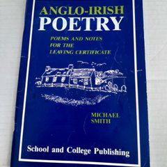 Vintage school poetry book