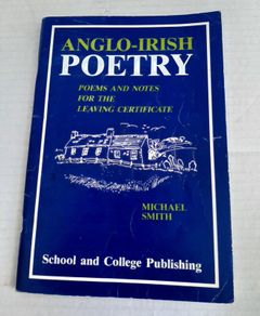 Vintage school poetry book