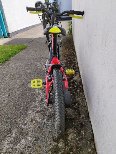 Child's Red Bike
