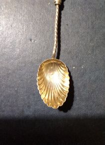 Silver Hallmarked  Shell Spoon