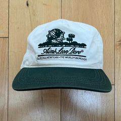 Aime Leon Dore Men's White and Green Hat