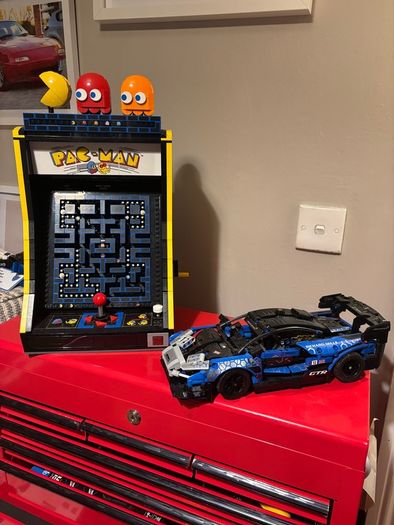 Pac-Man & Senna Lego