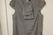 Topshop ruffle blouse