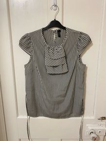 Topshop ruffle blouse