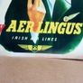 Aer Lingus reproduction 1950s advert poster. Image 2