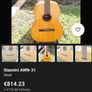 Giannini AWN-31 Bossa Nova guitar Image 8