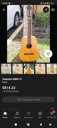 Giannini AWN-31 Bossa Nova guitar