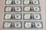 USA 1957 Dollar Silver certificate Banknotes lot of 12