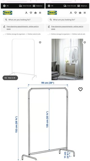 Clothes rail