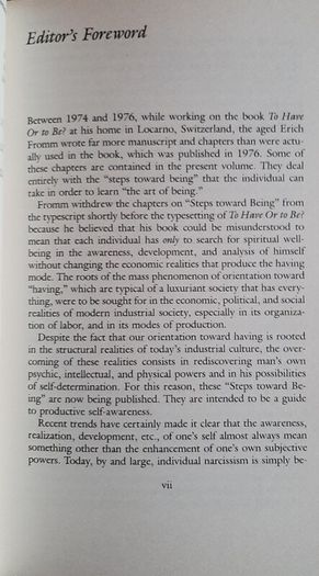 The Art of Being