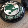 4x Skoda 56mm Wheel Centre Caps Image 2