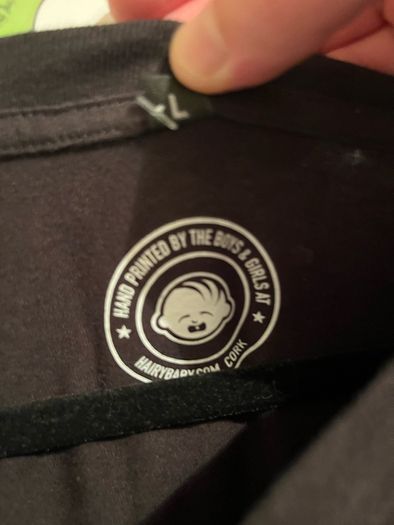 Brand new Hairy Baby Brewery Piss Up Organiser T-shirt Size L