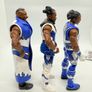 wwe elite series 42,43,44 The New Day Kofi Kingston, Big E & Xavier Woods action figures Image 4